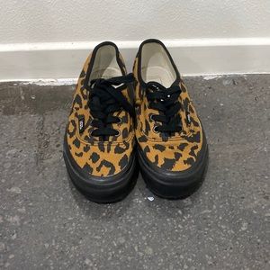 Vans Vault Cheetah Print Authentics